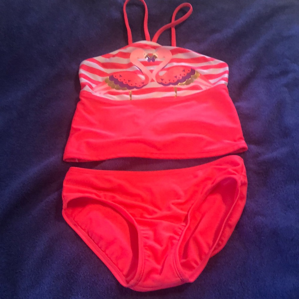 Cat & Jack Flamingo tankini